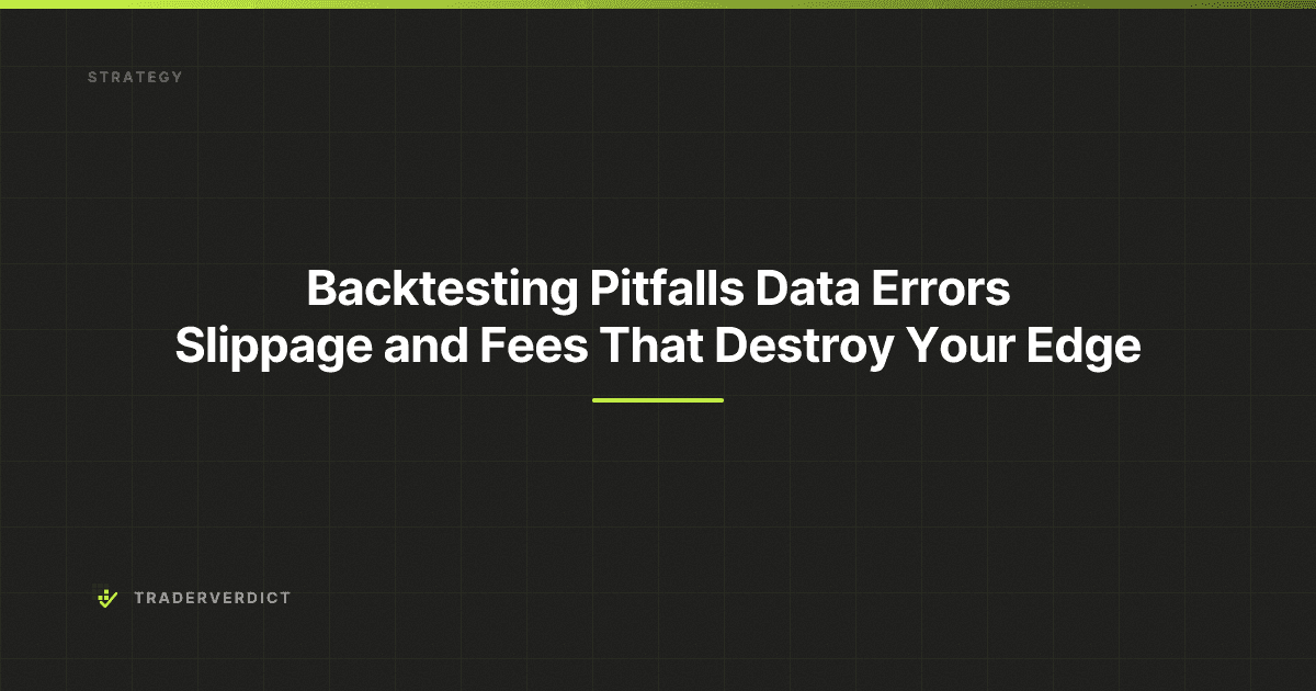 Backtesting Pitfalls: Data Errors, Slippage, and Fees That Destroy Your Edge — TraderVerdict