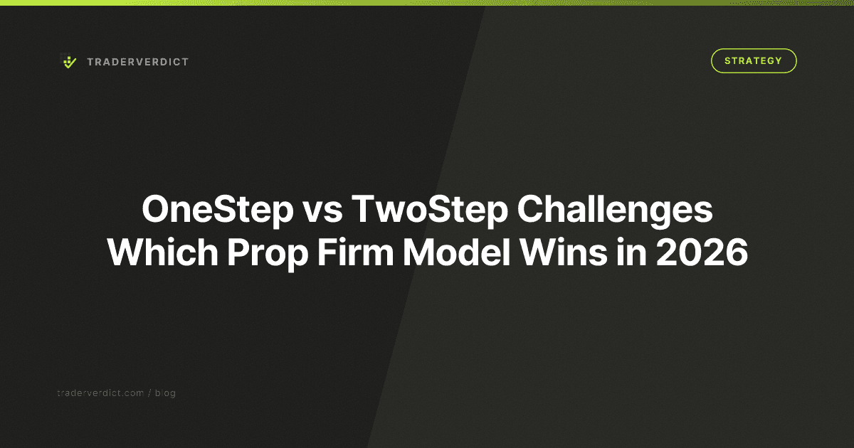 One-Step vs Two-Step Challenges: Which Prop Firm Model Wins in 2026 — TraderVerdict