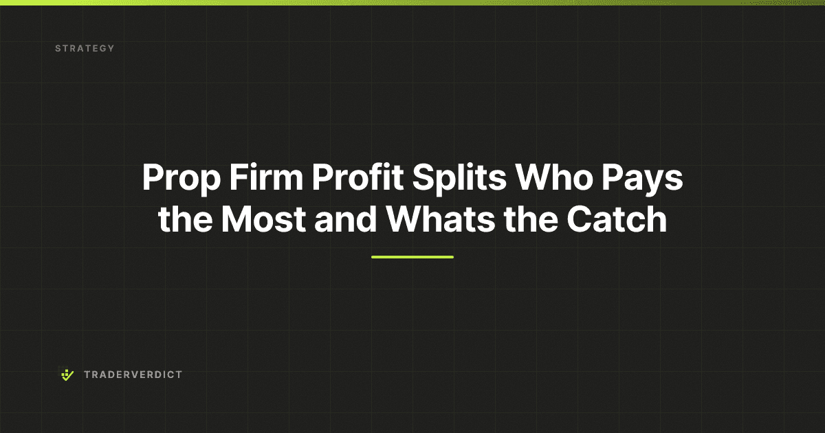 Prop Firm Profit Splits: Who Pays the Most and What's the Catch — TraderVerdict