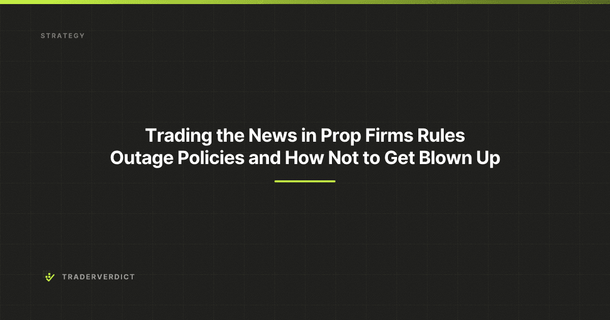 Trading the News in Prop Firms: Rules, Outage Policies, and How Not to Get Blown Up — TraderVerdict